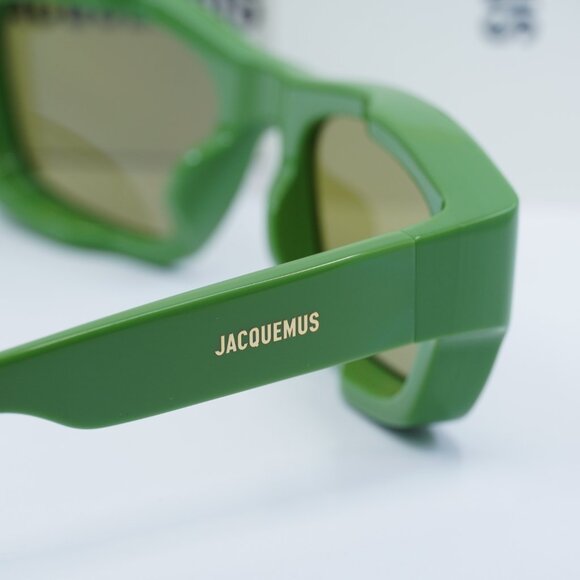 Jacquemus MERIDIANO JAC/9 C3 Rectangle Sunglasses - Green main image 7